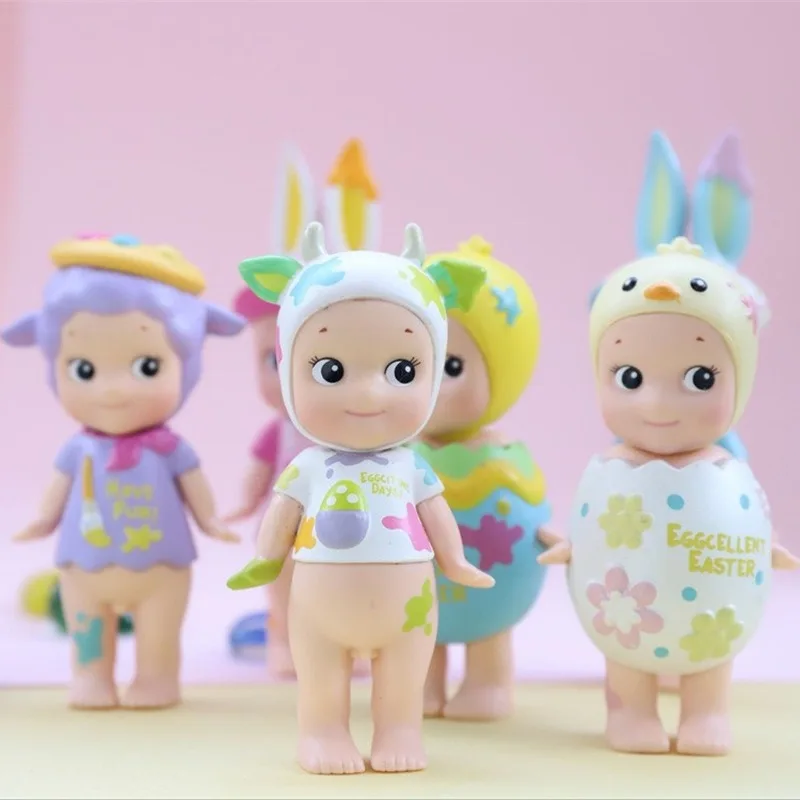 6 шт./компл. Пасхальная версия милый ангел кукла Мультяшные фигурки игрушечные