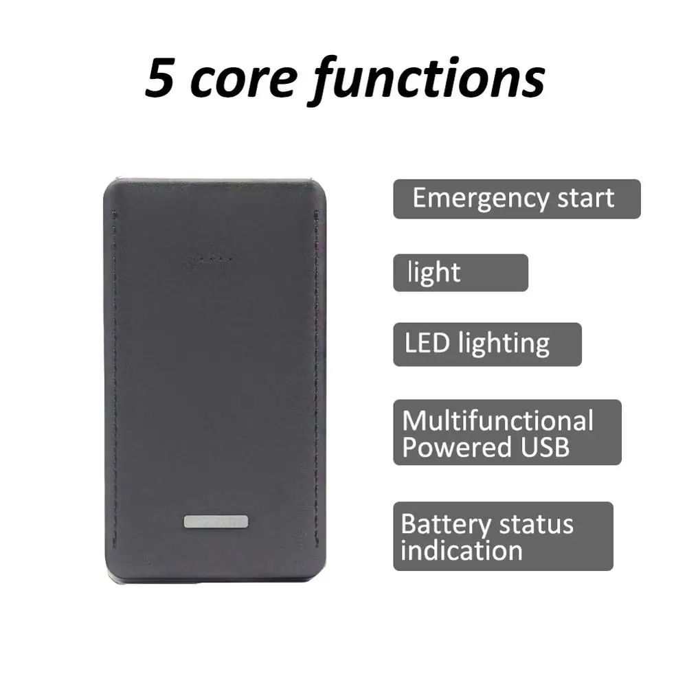 8000mah Car Jump Starter Starting Device Battery Power Bank 400A Jumpstarter Auto Buster Emergency Booster Charger | Автомобили и