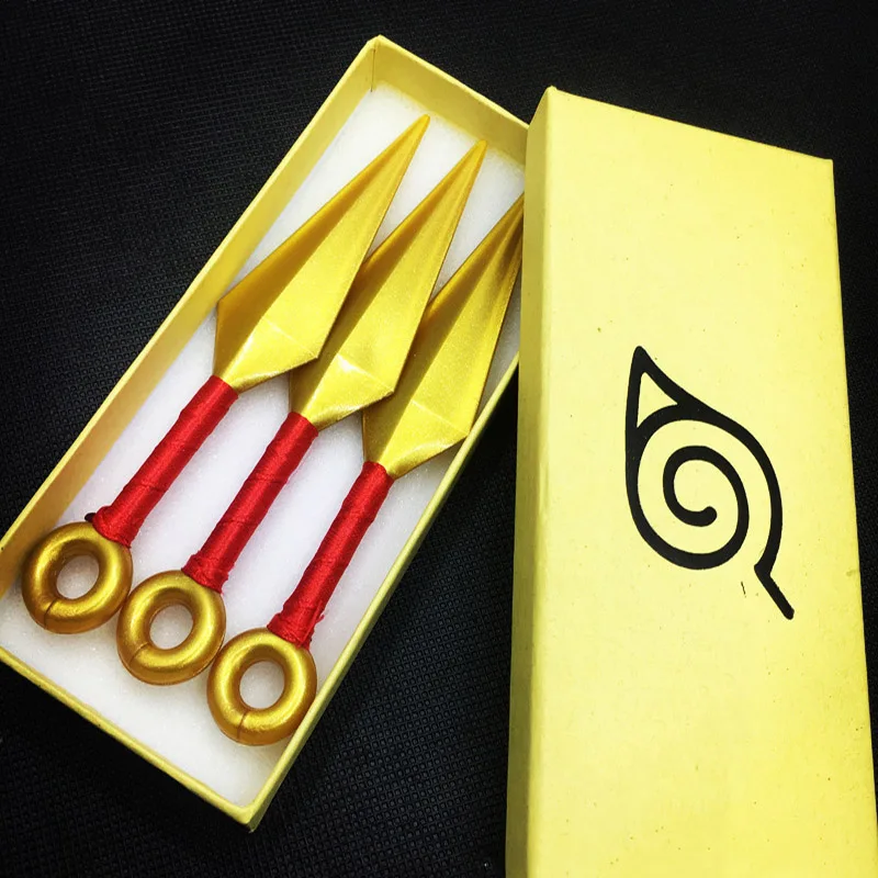 Аниме ниндзя Узумаки хатакэ Какаси Акацуки кунай шурикен косплей аксессуары