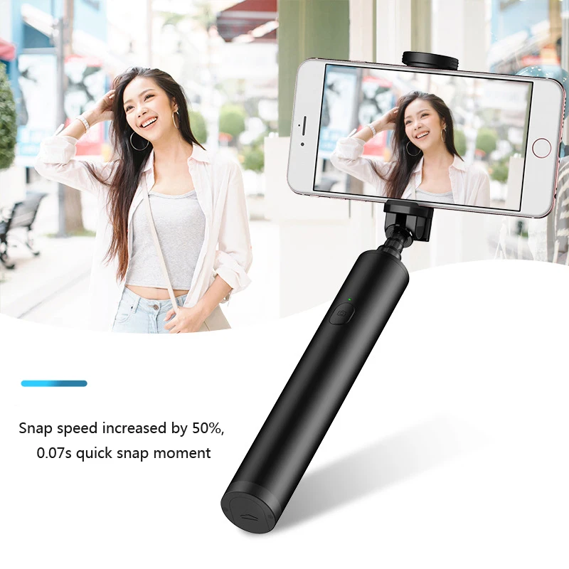 Wireless Bluetooth Mini Selfie Stick Self Timer Portable Handheld Foldable Lightweight With LED Fill Lighte | Электроника