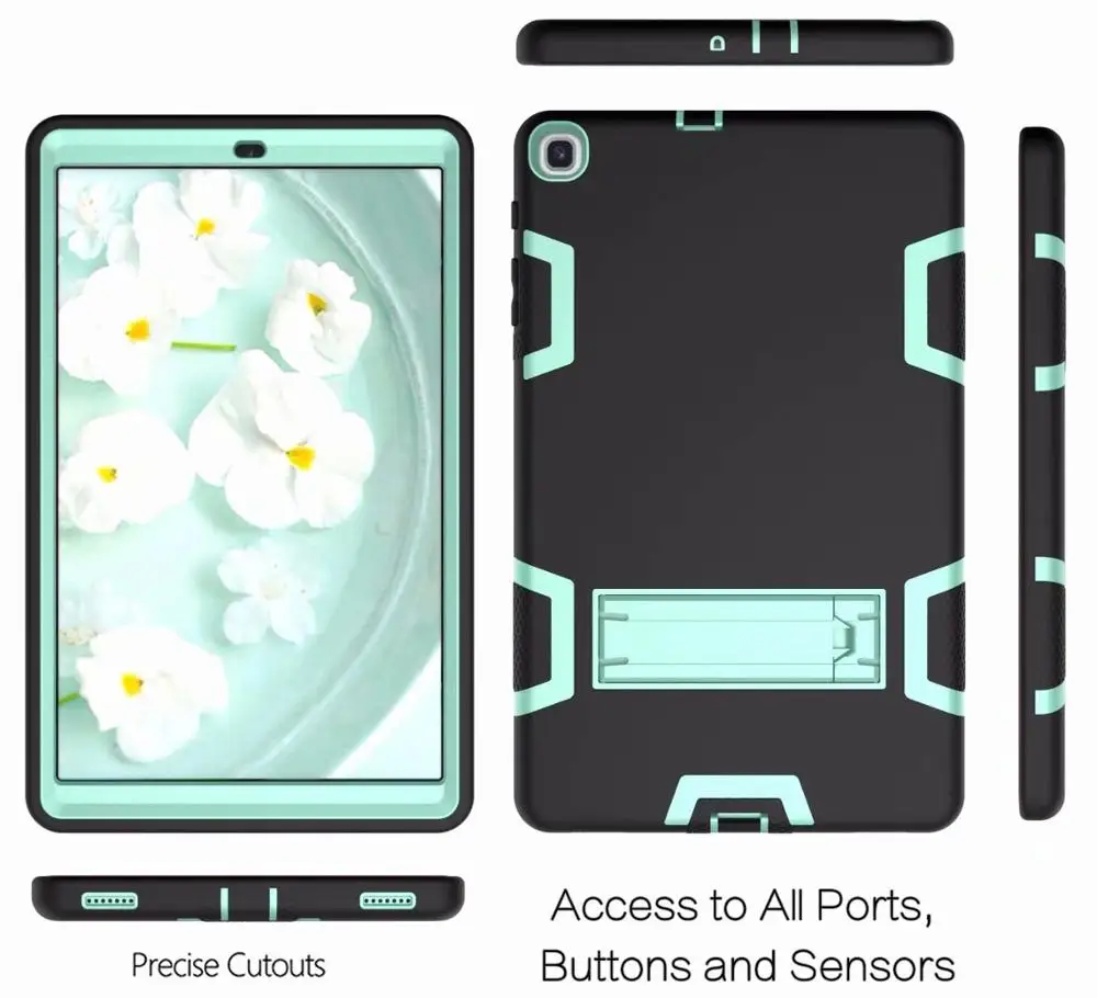 

2021 NEW Case for Samsung Galaxy Tab A10.1 T510 T515 10.1 Inch 2019 Non-toxic Kids Safe Heavy Duty Silicone Tablet Cover