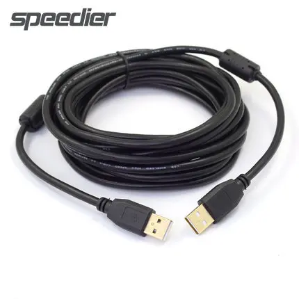 

USB 2.0 to USB 2.0 male to male USB3.0 to USB3.0 Extension data cable signal-amplifier 0.5m - 20m Double common head A to A