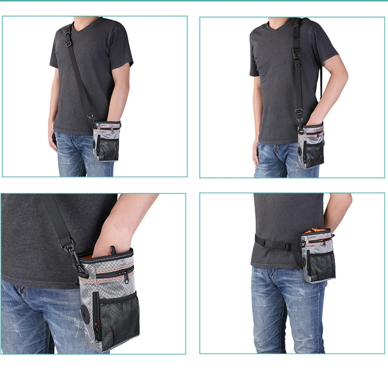 Многофункциональная Регулируемая Портативная сумка для собак светоотражающий