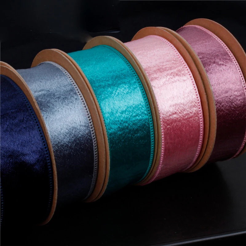 Металлическая фольга печатная лента искусственный шелк ленты 1 дюймов Высокое
