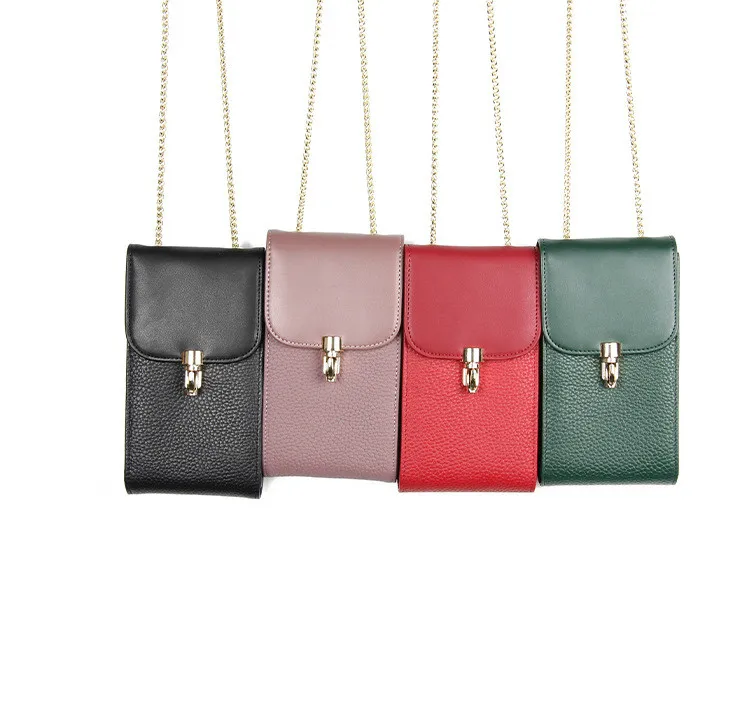 Сумка на плечо из натуральной кожи Женский Повседневный Кошелек дизайнерский