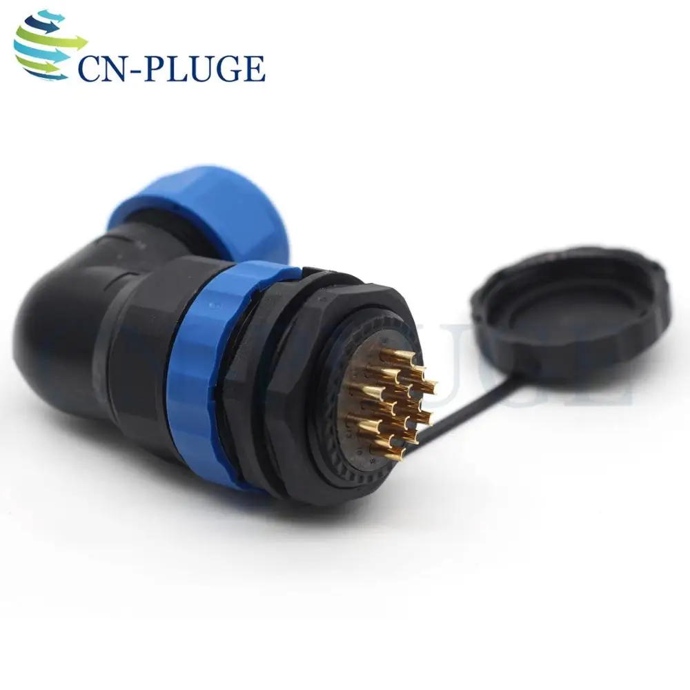 Тип SP28 14-контактный водонепроницаемый разъем для светодиодного разъема питания