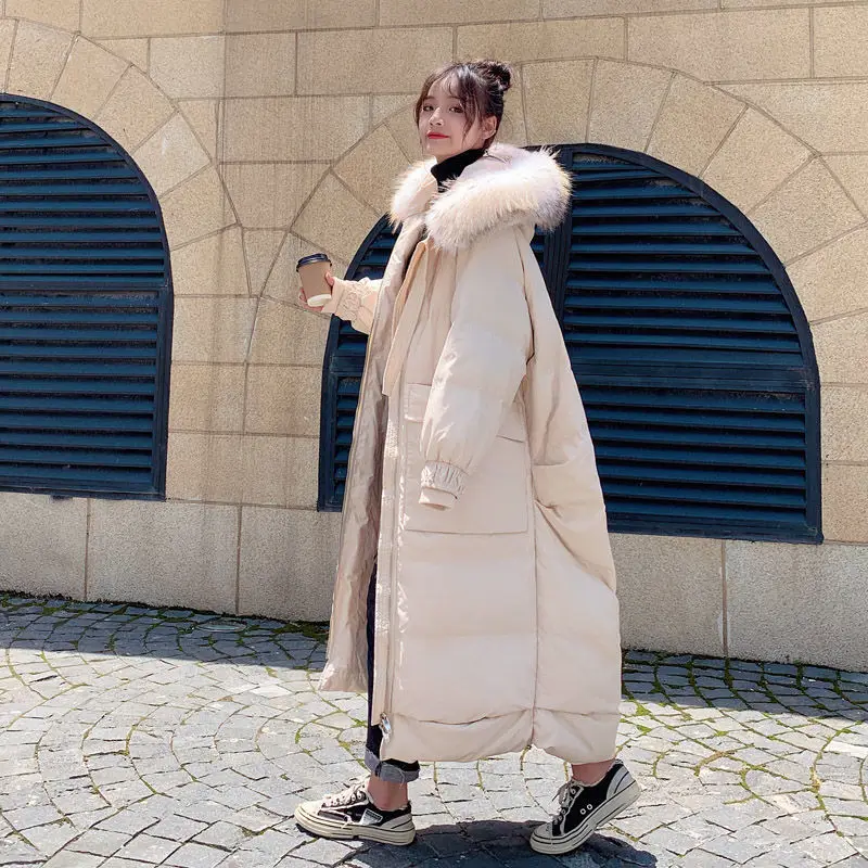 

New down cotton padded jacket women's Korean loose winter coat