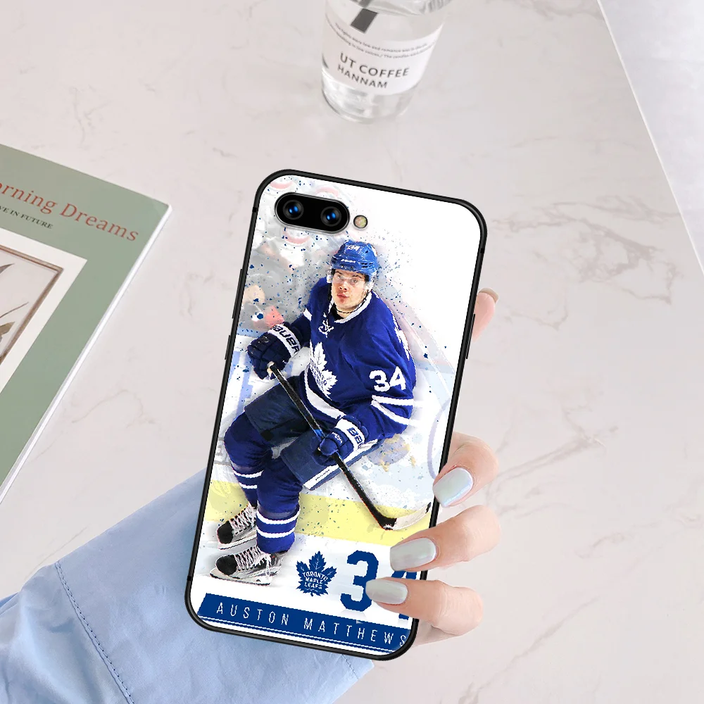 

Matthews Hockey Ice 34 Phone Case Cover Hull For HUAWEI Honor 6A 7A 7C 8 8A 8S 8x 9 9x 10 10i 20 Lite Pro black Hoesjes 3D Cover