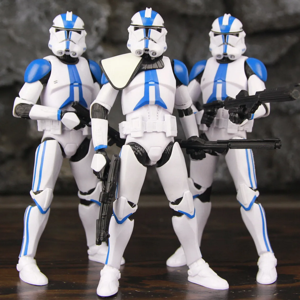 

Star Wars 501st Legion Clone Trooper 6" Action Figure Imperial Phase II 2 Archive For Commander Rex Team Member KO's Toys Doll