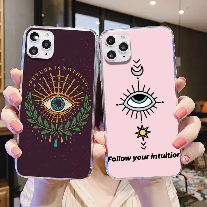 

Evil eye Phone Case For Samsung s7 8 9 10 lite 20 note20 a71 21 4 5 6edge plus Cover Fundas Coque
