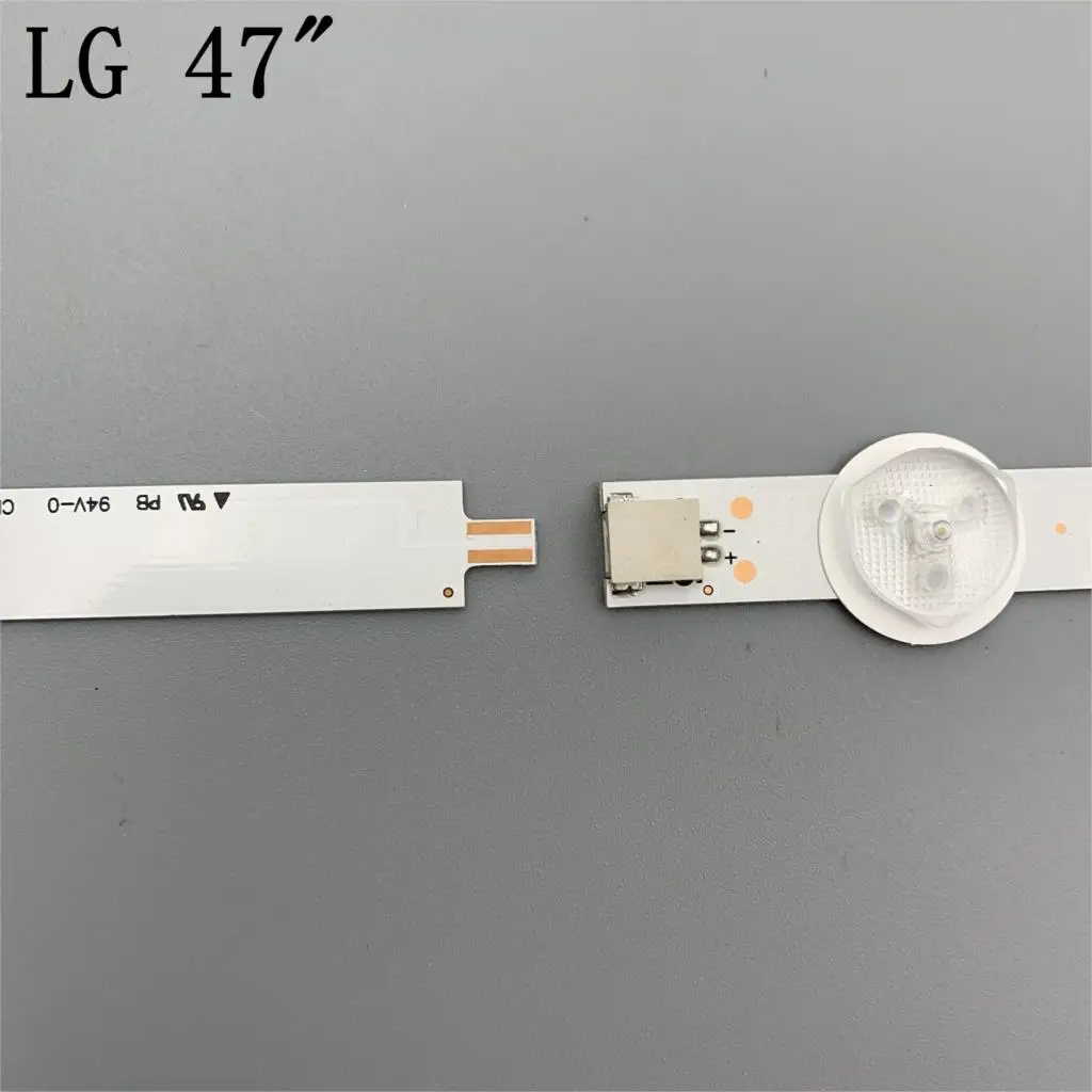 12 шт. светодиодный полосы для LG заменить новый 47 &quotROW2.1 Rev 0 7 6916L-1174A 6916L-1175A 6916L-1176A