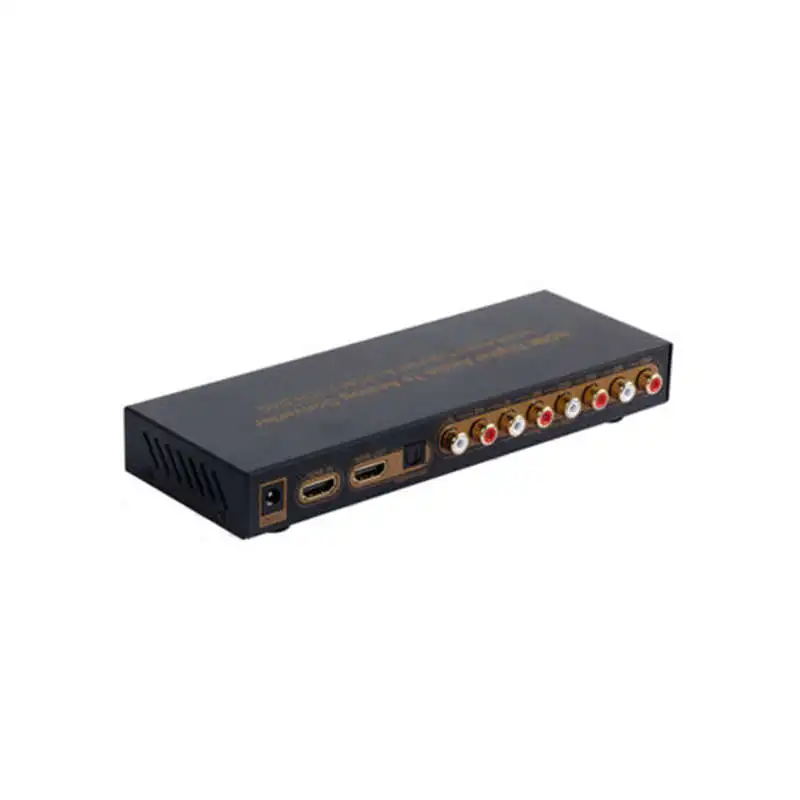 Штепсельная вилка ЕС Hdmi к оптический цифровой аналогу o Extractor 7.1Ch конвертер Lpcm Dac 7 1