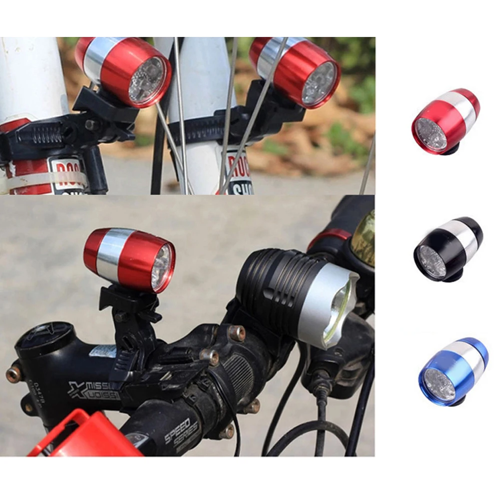 

Mini Bike Light LED Bicycle Headlight Tail Light Super Bright Front Light Rear Light For Cycling Safety At Night Black 1pc