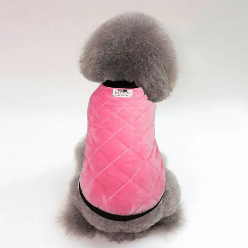 

Winter Pet Warm Jacket Coat Dog Clothing Pet Dog Clothes French Bulldog Chihuahua Outfit Vest For Small Medium Large Dogs