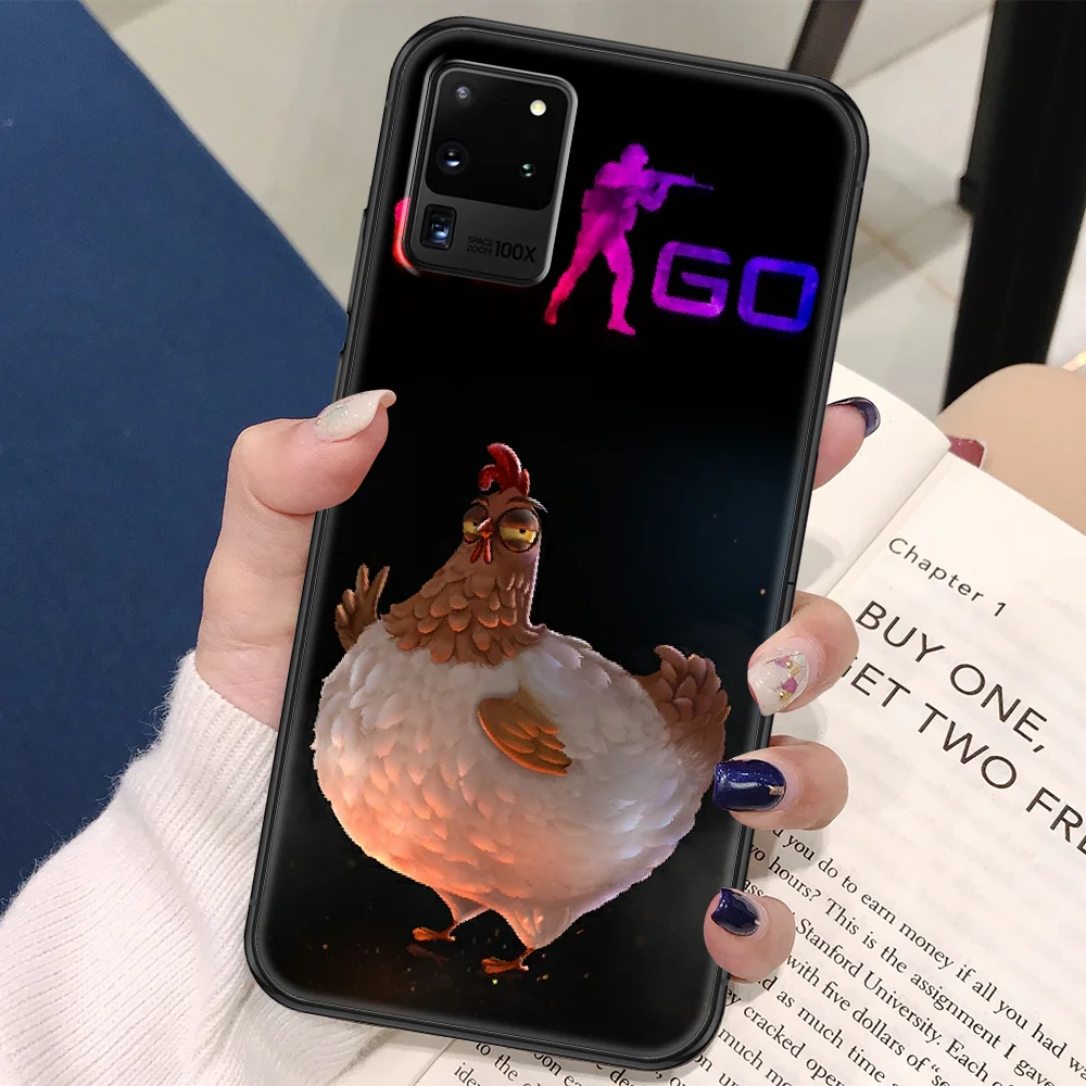 Чехол для телефона Counter Strike CSGO cs go Samsung Galaxy Note 4 8 9 10 20 S8 S9 S10 S10E S20 Plus UITRA Ultra black fashion |