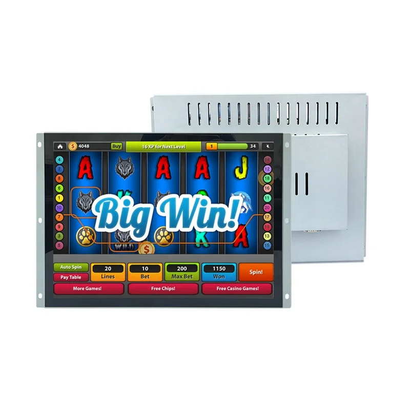 

Arcade Game 15 17 19 Inch Lift Cheap Open Frame Touch Screen Industrial TFT LCD Display For Lift