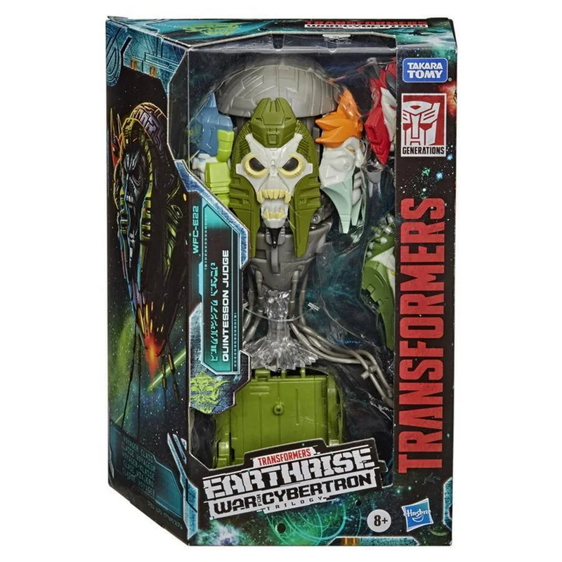 

18cm Transformers Toys TRA GEN WFC E Voyager QUINTESSON Judge Action Figure Volwassenen Collectie Model Christmas Gift