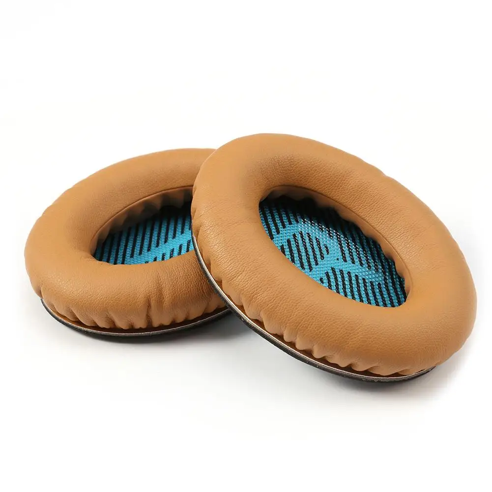 2Pcs Soft Memory Foam Replacement L/R Leather Ear Pads Cushion For Bose Quietcomfort 2 QC2 QC25 QC15 AE2 Headphones | Электроника