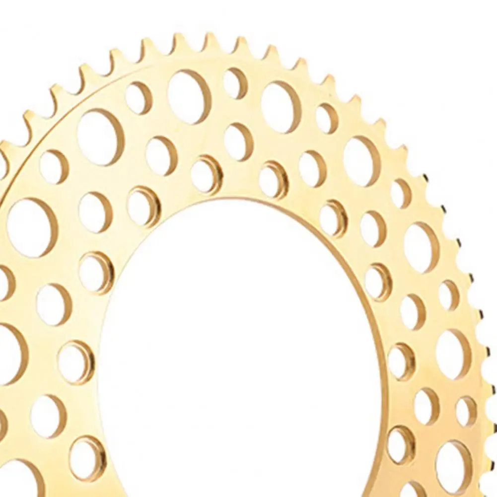 54T/56T Круглый узкая широкая цепь из колец велосипедная Звездочка диаметра