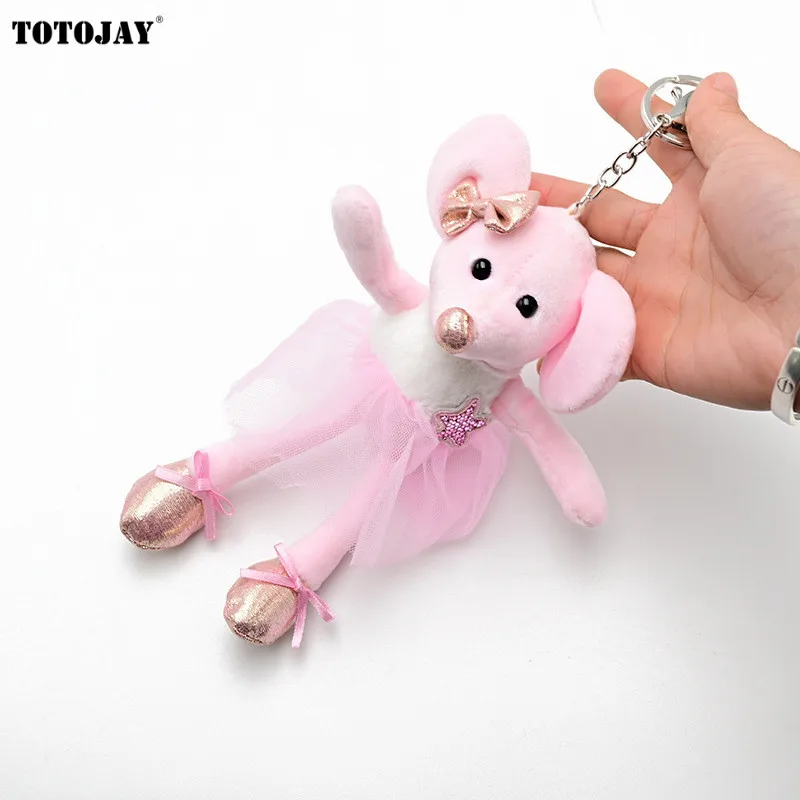 

Lovely Ballet Mouse Plush Pendant Toys Soft Stuffed Cute Dressing Animal Dolls Baby Finger Dolls for Kids Girl Birthday Gift