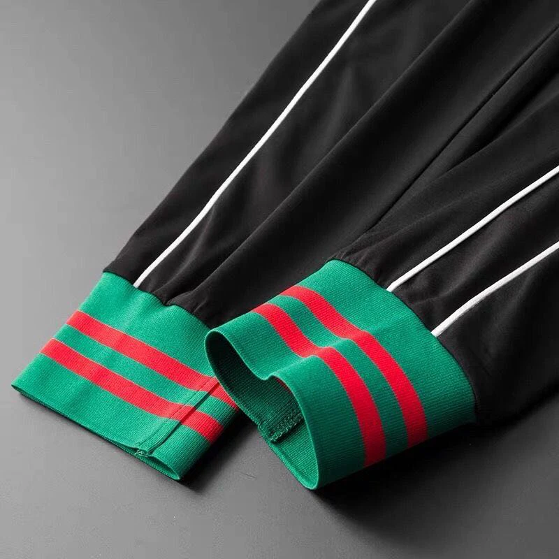 

New 2020 spring and summer casual pants men's short-sleeved T-shirt light luxury fashion casual men's two-piece sports suit