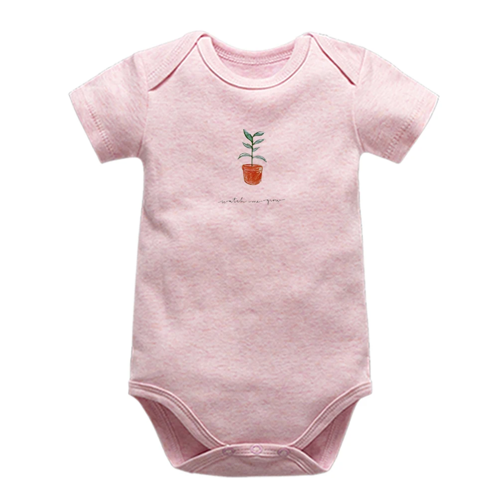 

0-24M Newborn baby bodysuits Short sleevele 100%Cotton baby clothes O-neck baby Jumpsuit baby clothing Infant sets