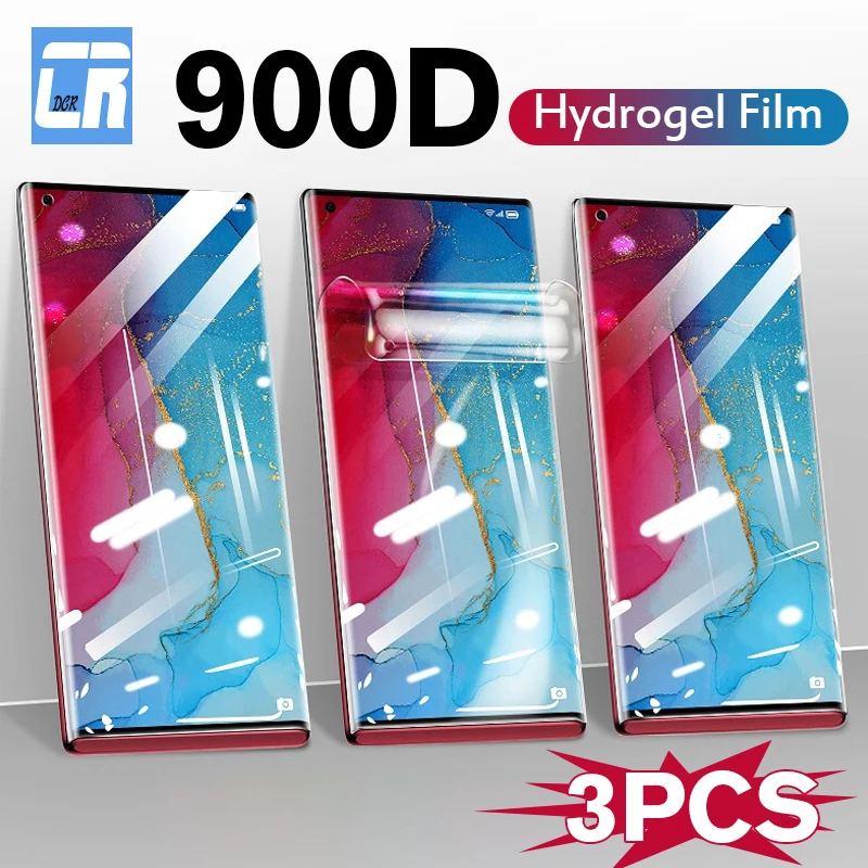 1-3 Pcs Screen Protector Hydrogel Film for Oppo Reno 3 5 6 Pro lite 2Z 10X A91 Protective Film OPPO A5 A9 2020 A53 A72 Not Glass