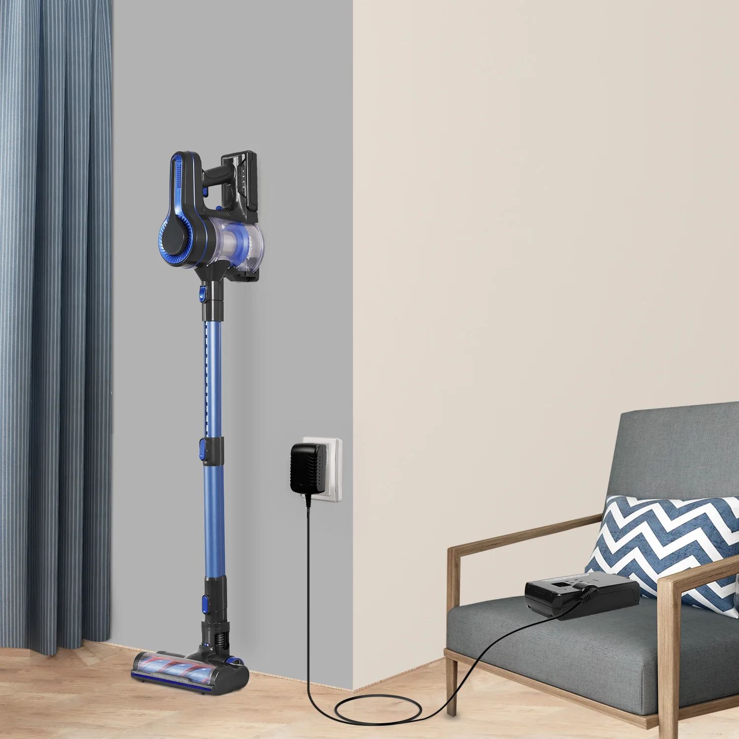 Портативный беспроводной пылесос с OLED-дисплеем портативный 24000 па универсальное