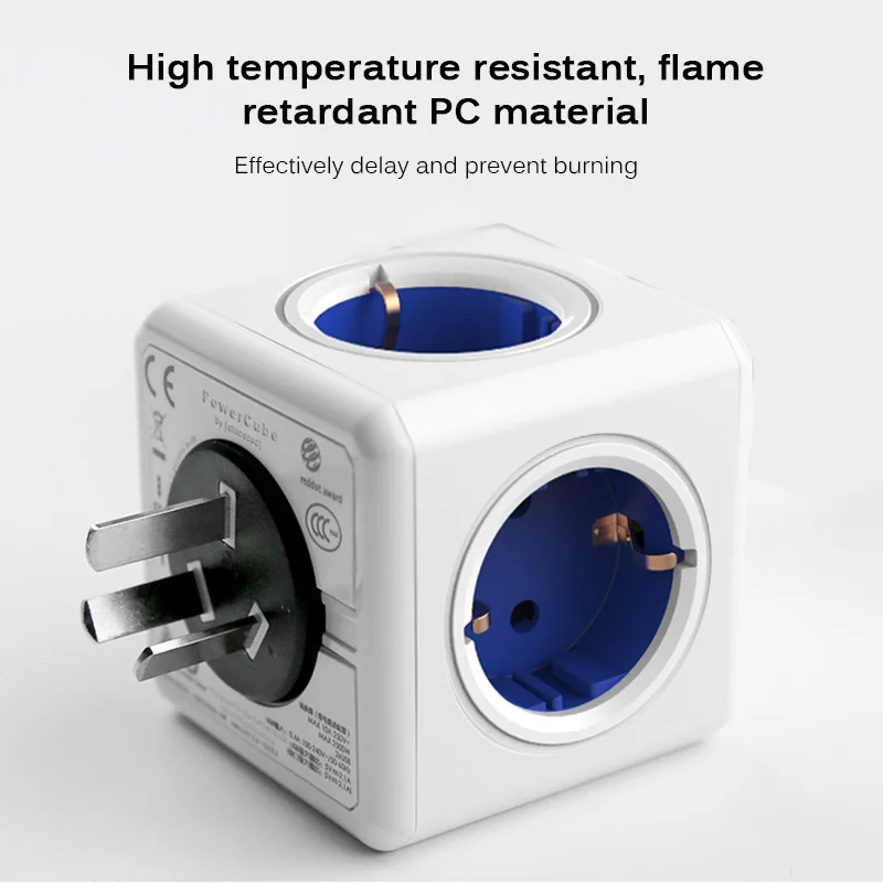 Сетевой удлинитель USB розетка европейского стандарта универсальный для умного