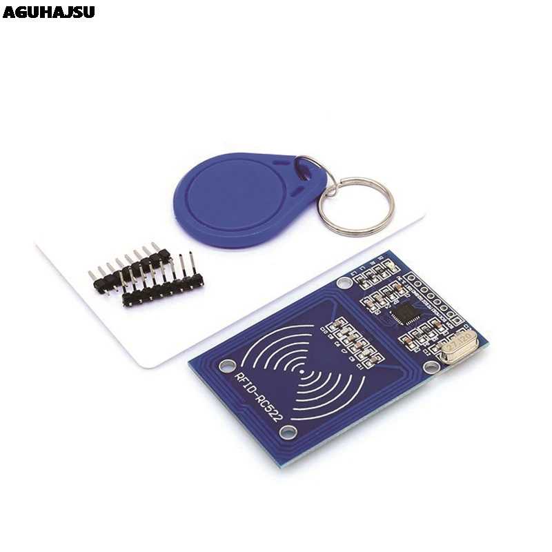 Модуль датчика rfid-карты для отправки S50 Fudan card часы-брелок nmd raspberry pi RC522 - купить по