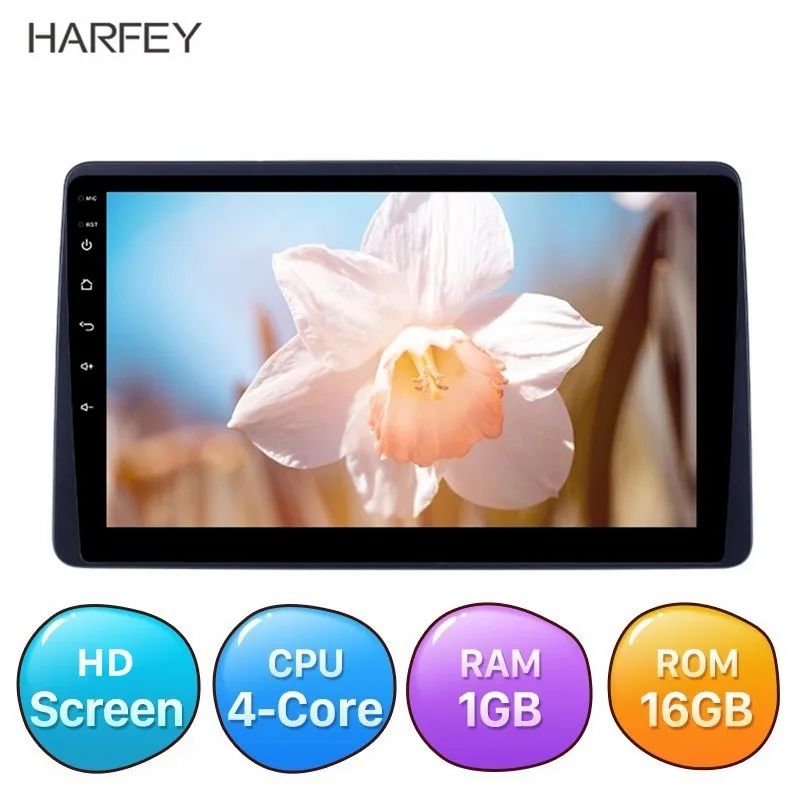 Harfey 10 1 ''IPS сенсорный экран Android 8 Автомобильный GPS радио для Renault Duster 2018