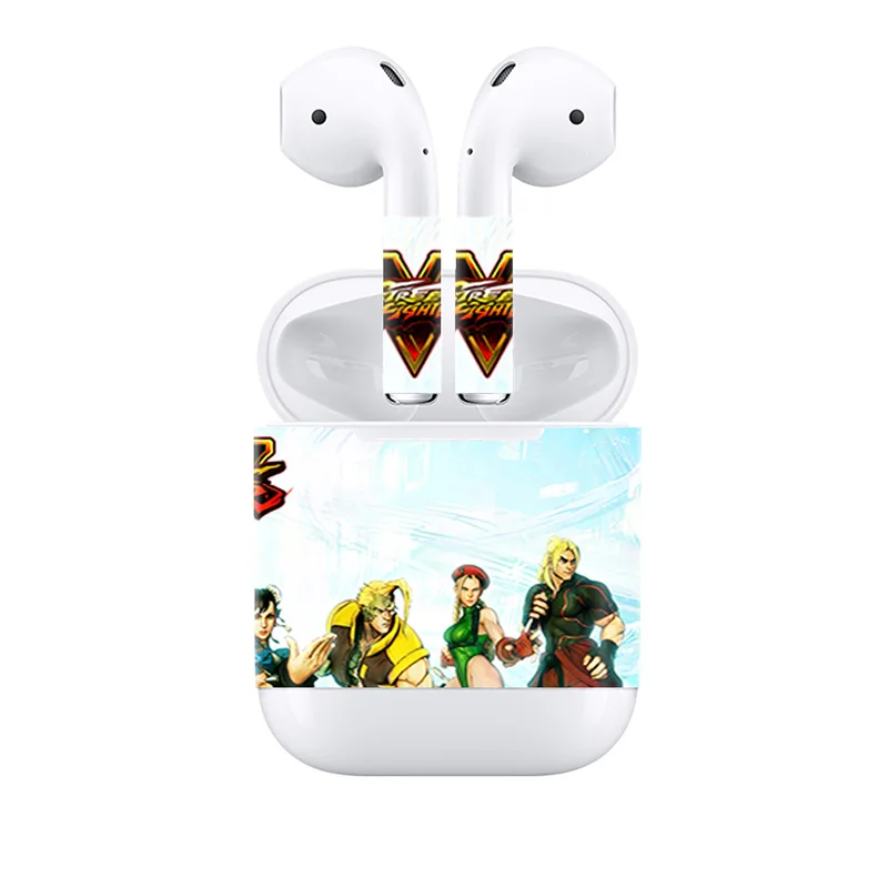 Для Apple AirPods 2 Наушники стикер Наушники DIY индивидуальная Наклейка виниловая камуфляжная Кожа Беспроводная зарядка наклейка на коробку