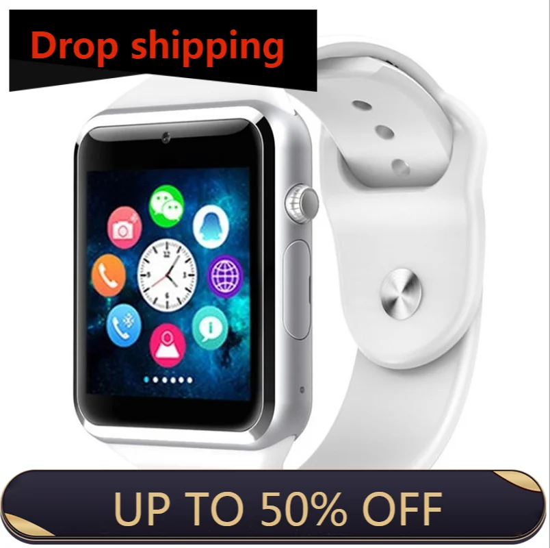 

A1 Smart Watch Men's and Women's Personalized Bracelets Bluetooth Calls Card Insertion Waterproof Suitable for Apple Watch