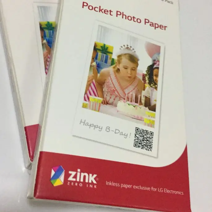 Оригинальные продажи 30 60 листов фотографический Zink PS2203 умный мобильный принтер