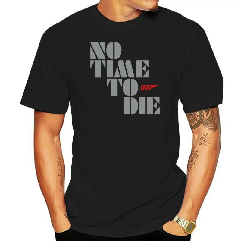 

2020 New Arrival Men T Shirt New 'No Time To Die' - 007 Men's T-shirt
