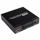 Конвертер SCART HDMI-совместимый с HD 1080P, цифровой видео 3,5 мм, аудио, коаксиальный выход, преобразователи для HD ТВ проектора, бесплатная доставка