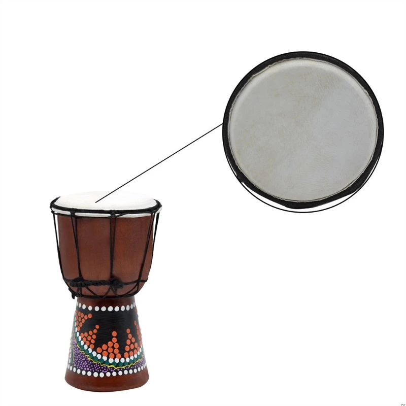 18 см/30 см Профессиональный Африканский Djembe барабан Bongo деревянный хороший звук музыкальный инструмент