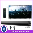 Портативная Беспроводная колонка, Bluetooth колонка, мощная 3D Музыкальная звуковая панель, домашний кинотеатр, Aux 3,5 мм TF для ТВ, ПК