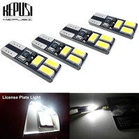 4x t10 led canbus w5w led bulbs 168 194 car interior lights signal lamp dome reading license plate light auto 12v white