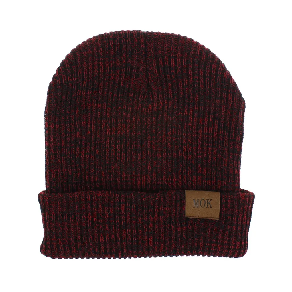 Мужская и женская зимняя Лыжная Шапочка כבшапка шапка собачка бини однотонная