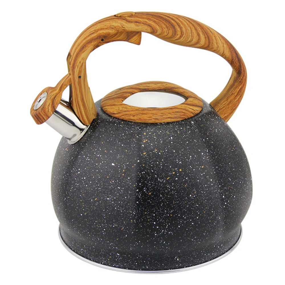

Marble coating kettle stainless steel whistling kettle