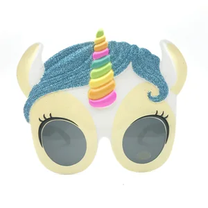 Единорог тематические вечерние аксессуары забавные очки фото стенд реквизит Babyshower девочка мальчик вечерние принадлежности маска для вечеринки по случаю Дня Рождения вечерние маски очки