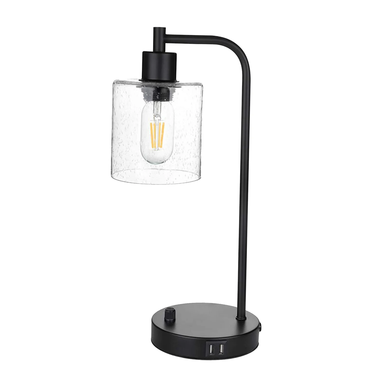 

Bedside Tabletop Industrial Table Lamp Learning Reading Lights UK Plug