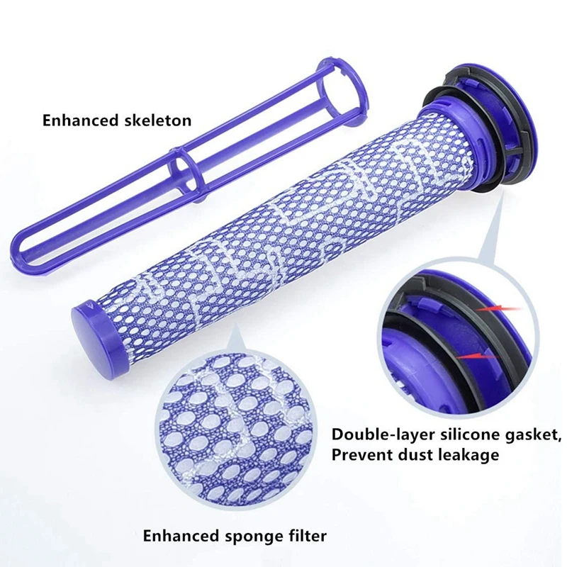 Bristle Brush Roll Filter for Dyson V6 Animal Fluffy Dc59 Dc62 Sv03 Roller Cleaner Assembly Bar | Бытовая техника