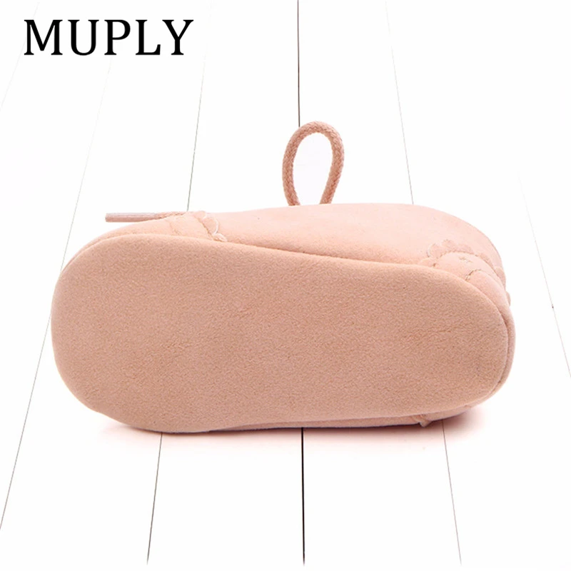 Hot Newborn Baby First Walk Shoes Girl Boy Soft Nubuck Leather Prewalker Anti-slip Moccasins Footwear Toddler |