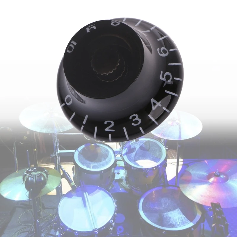 schwarz top hut speed control knob ziffern für lp elektrische gitarre free global shipping