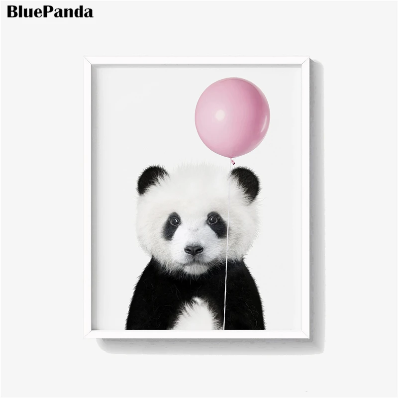 Животное коала корова панда Ослик настенный художественный постер