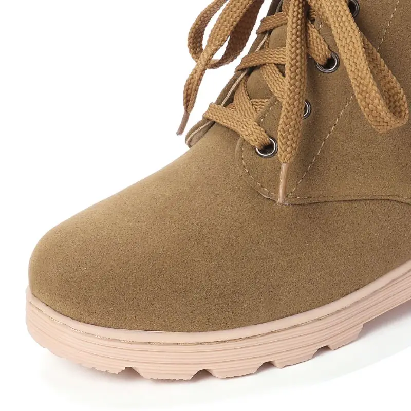 RIZABINA/женские теплые зимние ботинки Новое поступление 2020 года Ботильоны с