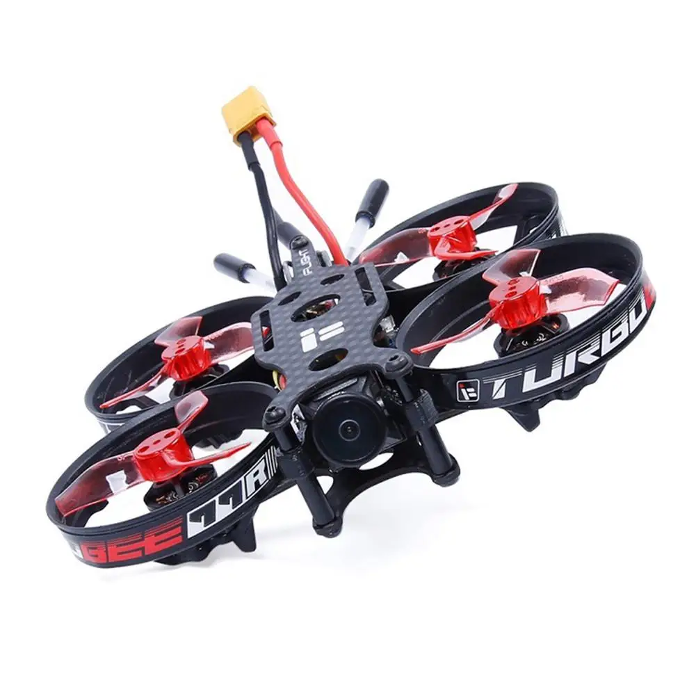 IFlight TurboBee 77R 77 мм 2-3S FPV Whoop с sucex Micro 16x16 Tower/Caddx. us Turbo Eos2 Camera/1103 10000KV мотор для RC | Игрушки