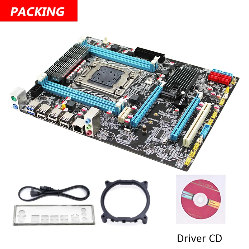 MACHINIST X79 LGA2011 материнская плата LGA 2011 ATX USB3.0 SATA3 PCI-E NVME M.2 SSD поддержива DDR3 REG ECC памят и Xeon E5 V3 CPU материнская плата 2011